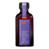 Moroccanoil Treatment Purple olejová péče pro zesvětlené a šedé vlasy 50 ml