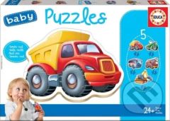 Vozidla 5v1 - puzzle z kategorie Maxi dílky