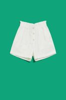 WOMEN'S SHORTS L-SH-4019 WHITE