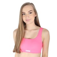 Női sportmelltartó Puma rózsaszín (100001239 004) S