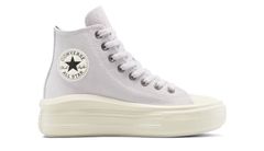 Converse Chuck Taylor All Star Move Platform Suede Ženy - Tenisky Converse - Sivá - A14556C-7 - Size: 7