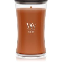 Woodwick Saffron Smoke Duftkerze mit Holzdocht 610 g