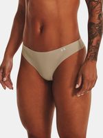 Under Armour PS Thong 3-pack Gaćice bež