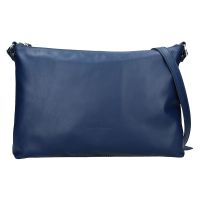 Divatos női bőr crossbody táska Facebag Elesna - kék