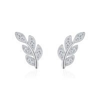 Olivie Strieborné náušnice VETVIČKA 8384