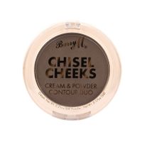 Barry M Chisel Cheeks Cream & Powder Contour Duo - Dark