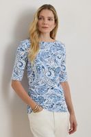 Lauren Ralph Lauren tričko s dlhým rukávom dámske bavlnené