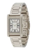 Emporio Armani Analogni sat  crna / srebro / bijela