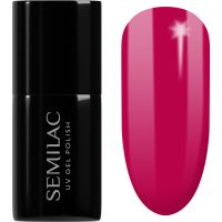 Semilac UV Hybrid Tropical Drinks géles körömlakk árnyalat 103 Elegant Raspberry 7 ml