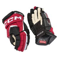 Rukavice CCM Jetspeed FT6 Pro JR, čierna-žltá, Junior, 12"