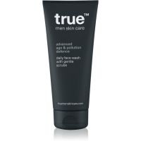 true men skin care Daily face wash with gentle scrubs hámlasztó tisztító gél uraknak 200 ml