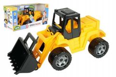 Nakladač žltočierny Giga Trucks plast 62cm v krabici 70x35x29cm