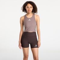 SAYSKY W Combat Rib Crop Top Taupe L
