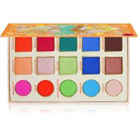 J.Cat Beauty House of Queens paletka očných tieňov odtieň 101 Luxy Charms 12.5 g