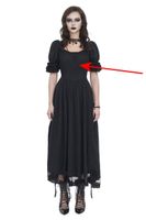 Damenkleid DEVIL FASHION - Gothic - BESCHÄDIGT M