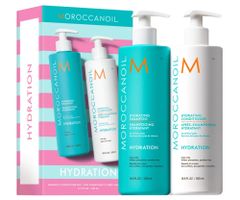 Darčeková sada na hydratáciu suchých vlasov Moroccanoil Hydration Duo - 2 x 500 ml + darček zadarmo