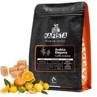 Kafista Zrnková Káva "Arabica Elegance" – 100% Arabica směs, Pražená v Itálii, Ideální pro Filtrovanou Kávu Množství: 250g