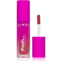 LAMEL Posh Matte Liquid Lip Stain lang anhaltender, matter, flüssiger Lippenstift Farbton 405 4 g