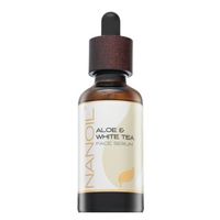 Nanoil Aloe & White Tea Face Serum serum rozświetlające o działaniu nawilżającym 50 ml