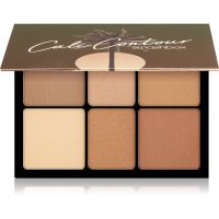 Smashbox Cali Contour Palette контурираща палитра за лице цвят Light Medium 20,56 гр.