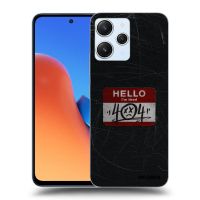 Silikónový čierny obal pre Xiaomi Redmi 12 5G - HELLO 404