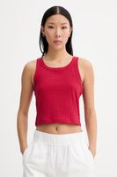 Marc O'Polo crop top dámsky bavlnený s elastanom
