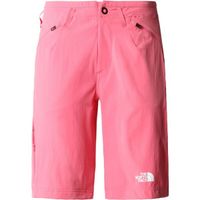 The North Face W SPEEDLIGHT SLIM STRAIGHT SHORT Дамски къси панталони от софтшел, розово, размер