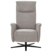 Pure Home Comfort RELAXAČNÍ KŘESLO, textil, šedobéžová
