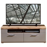 Hom`in SKRINKA POD TV, sivá, farba duba, 140/51/47 cm