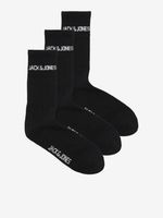 Jack & Jones Melvin Socken 3 Paar Schwarz