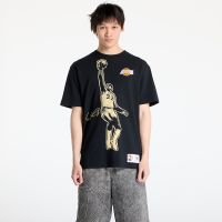 T-shirt Mitchell & Ness NBA Vintage Logo Lakers Magic Johnson Blockbuster Shortsleeve Player Tee Black M