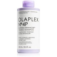 Olaplex N°4P Blond Enhancer Toning Shampoo лилав тониращ шампоан неутрализиращ жълтеникавите оттенъци 250 мл.