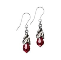 kolczyki ALCHEMY GOTHIC - Empyrean Tear - Red