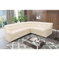MID.YOU ROZKLADACIA ROHOVÁ SEDAČKA, textil, béžová