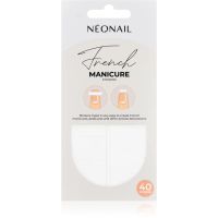 NEONAIL French Manicure Stickers nálepky na nehty typ 02 40 ks