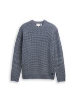 TOM TAILOR Pulover  safirno plava