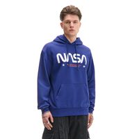 Cropp - Pulover s potiskom NASA - indigo