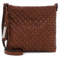 Női crossbody Suri Frey Flower - konyak