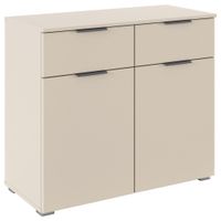 Rauch Möbel KOMODA, šampanská, 80/81/42 cm