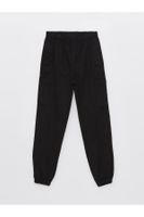 LC Waikiki Girls' Cargo Jogger Pants with Elastic Waist