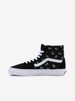 Vans Black women's floral ankle sneakers with suede details V - Women's