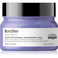 L’Oréal Professionnel Serie Expert Blondifier regeneracijska in obnovitvena maska za blond lase in lase s prameni 250 ml