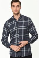 G701 DEWBERRY MEN'S SHIRT-NAVY BLUE