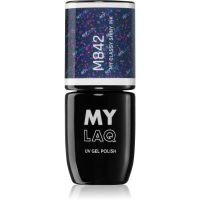 MYLAQ UV Gel Polish gélový lak na nechty odtieň My Classy Shiny Ink 5 ml