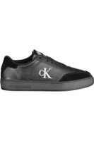 Black Men's Calvin Klein Jeans Leather Sneakers