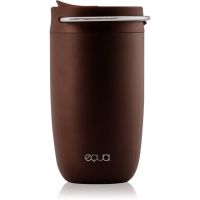 Equa Cup termo lonček barva Brown/Silver 300 ml