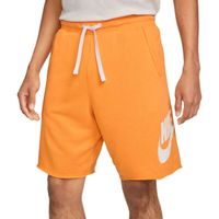 Nike CLUB ALUMNI HBR FT SHORT Мъжки шорти, оранжево, размер