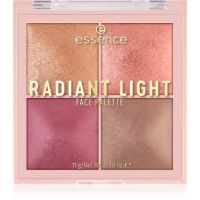 essence Radiant Light Rouge- und Highlighter-Palette Farbton Signature Light 11 g