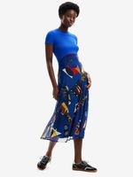 Desigual Lin Lacroix Kleid Blau