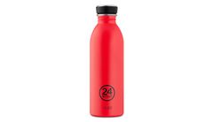 24 Bottles Urban Bottle Stone Hot Red 500ml Unisex - Lahev 24Bottles - Červená - UB_050_662-One-size - Size: One size